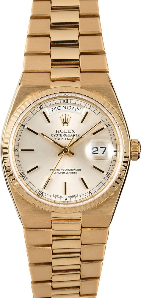 rolex gold oysterquartz day date|rolex oysterquartz day date price.